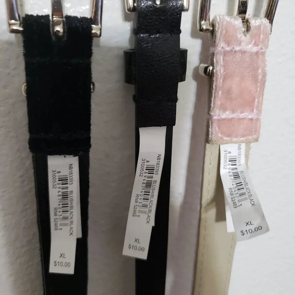 No Boundaries 3-Pack of Belts